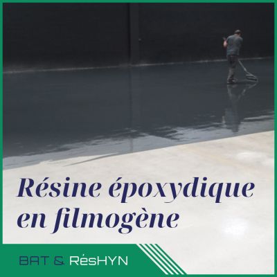 Résine époxydique en filmogène